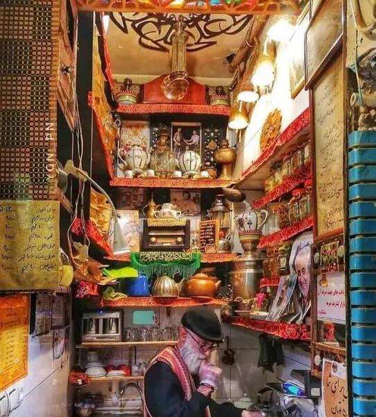 عکس قهوه خانه رضا روشنی