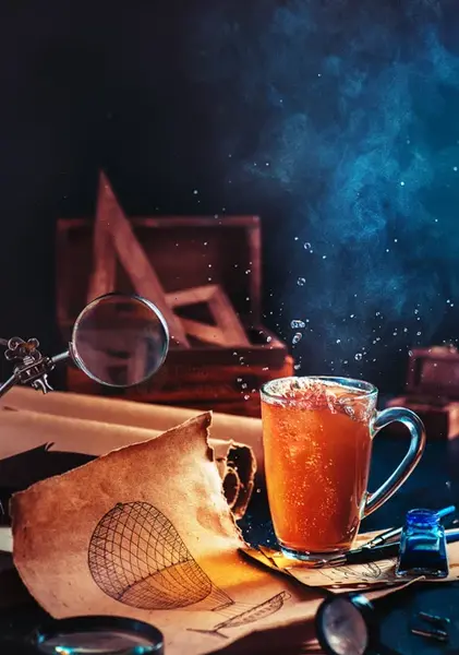 عکس قهوه و طبیعت