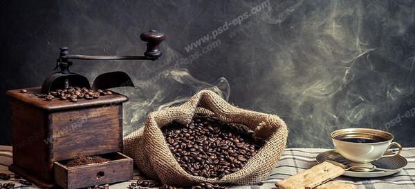 عکس قهوه و طبیعت