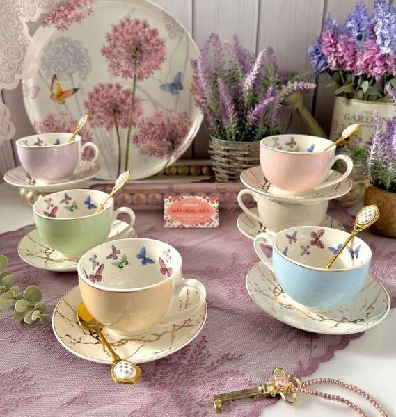 عکس سرویس قهوه خوری شیک