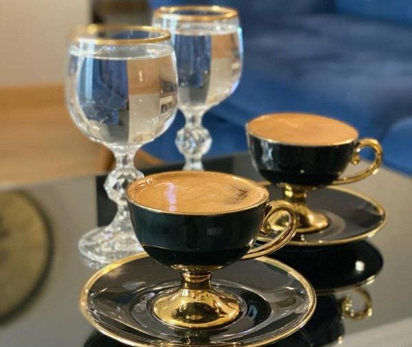 عکس سرویس قهوه خوری شیک