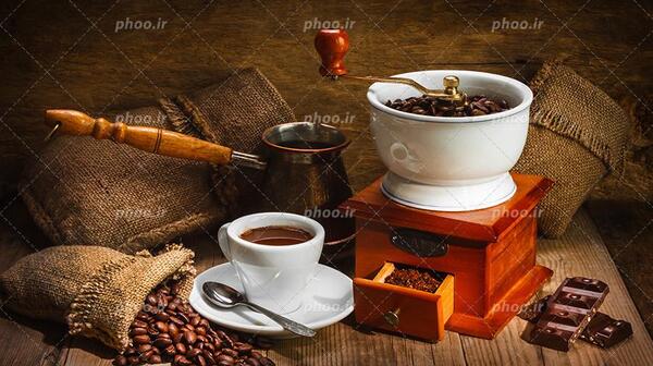 عکس قهوه جوش دستی