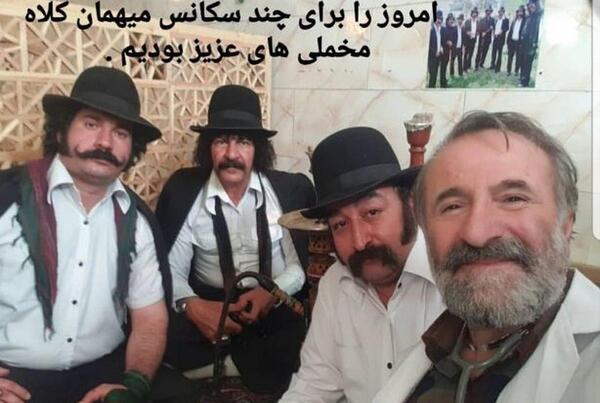 عکس معروف پیرمرد قهوه خانه