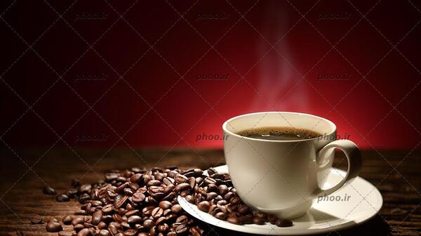 عکس فنجان قهوه تصویر زمینه