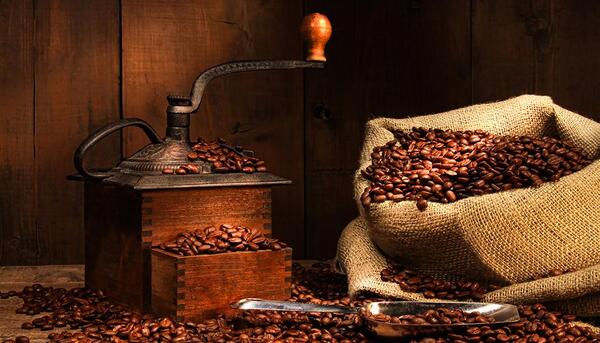 عکس قهوه اسیاب نشده