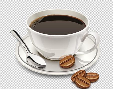 عکس فنجان قهوه از بالا