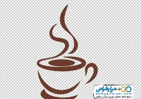 عکس فنجان قهوه از بالا