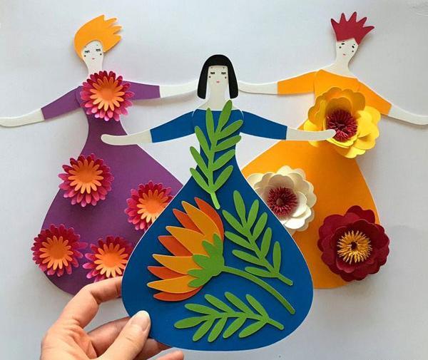 عکس کاردستی های قشنگ بچه گانه