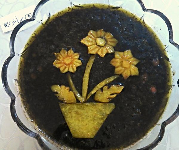 عکس برنج و قورمه سبزی