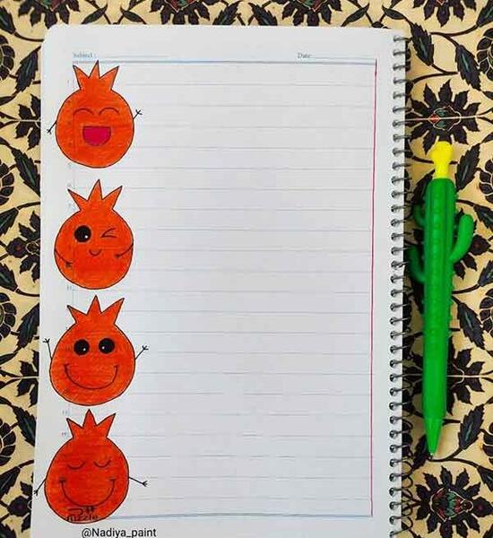 عکس قشنگ نقاشی آسان