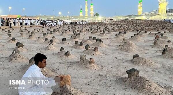 عکس قبرستان بقیع جدید