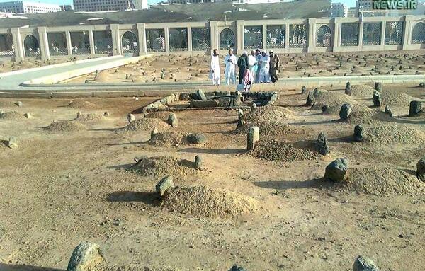 عکس قبرستان بقیع جدید
