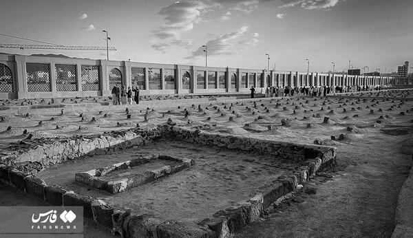 عکس قبرستان بقیع امام سجاد