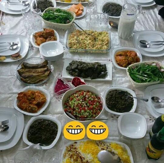 عکس پلو قورمه سبزی