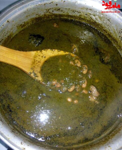 عکس برنج قورمه سبزی