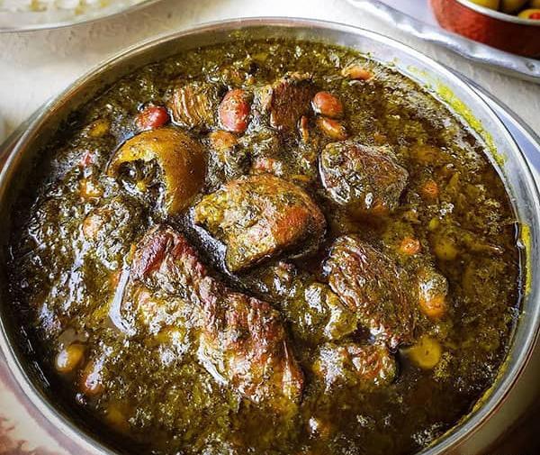 عکس از قورمه سبزی خوشمزه