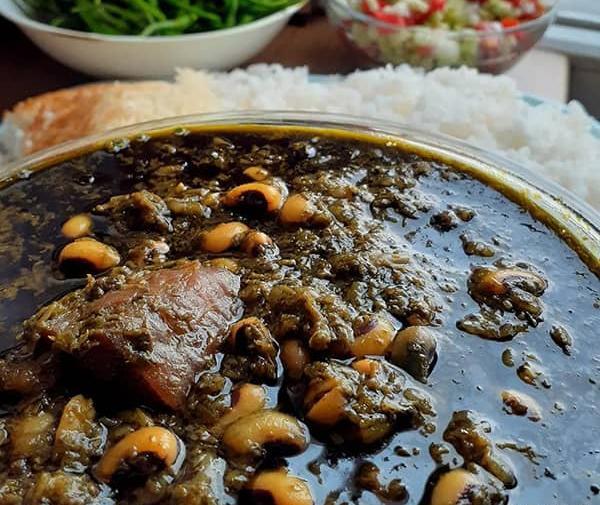 عکس از قورمه سبزی خوشمزه