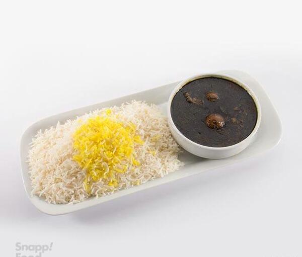 عکس خورشت قورمه سبزی با برنج
