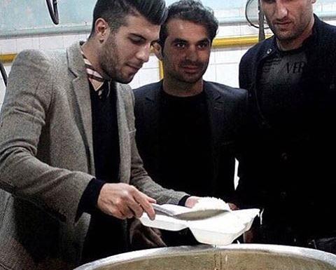 عکس هادی نوروزی در قبر
