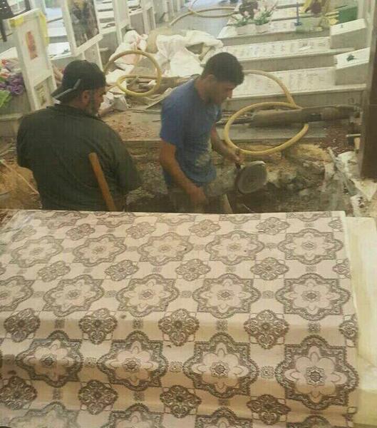 عکس قبر شهید یوسف الهی
