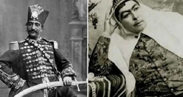 عکس قبر واقعی جیران همسر ناصرالدین شاه