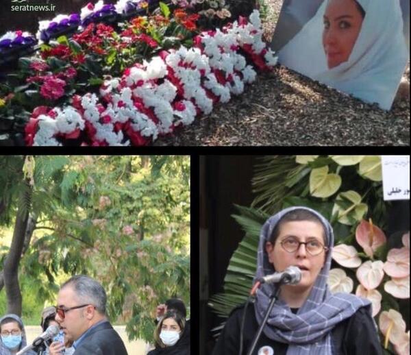 عکس قبر ماه چهره خلیلی در لندن