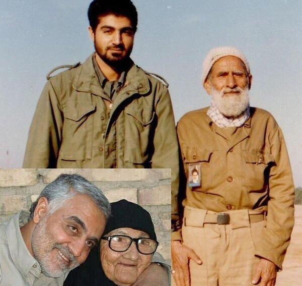 عکس قبر مادر حاج قاسم سلیمانی