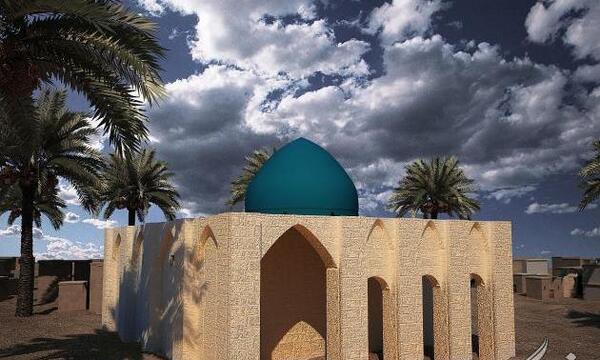 عکس قدیمی از قبر امام حسین