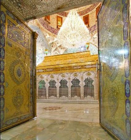 عکس قدیمی از قبر امام حسین