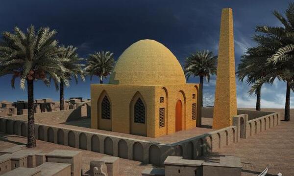 عکس قدیمی از قبر امام حسین