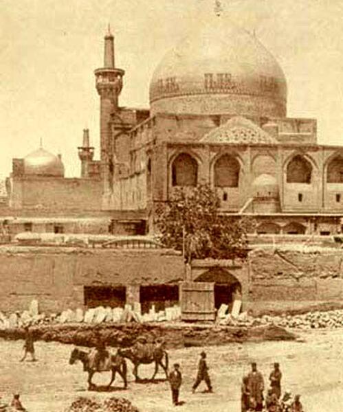 قدیمی ترین عکس از قبر امام حسین