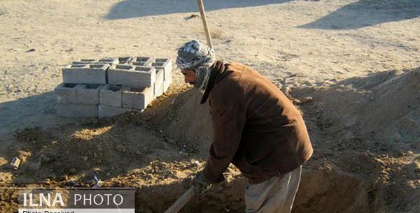 عکس قبر کندن