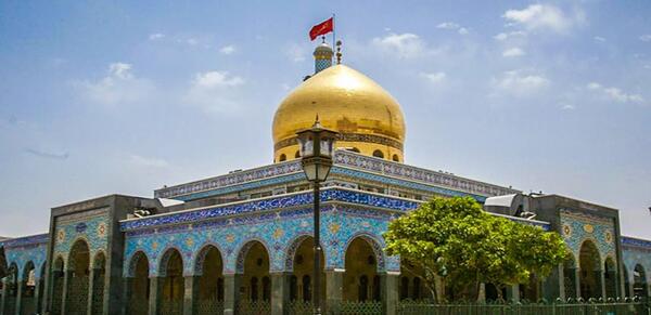 عکس قبر حضرت زینب در سوریه