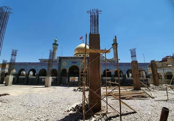 عکس قبر حضرت زینب در سوریه