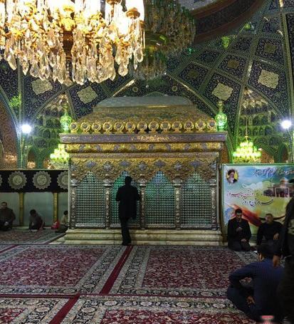 عکس قبر حضرت زینب در سوریه