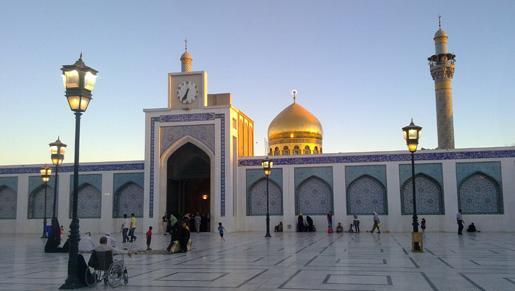 عکس قبر حضرت زینب در سوریه