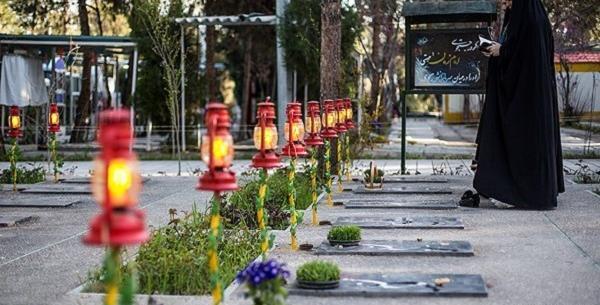 عکس قبر شهدای گمنام