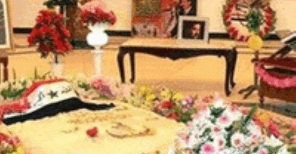 عکس از قبر صدام