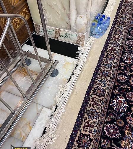 عکس قبر شهید رئیسی