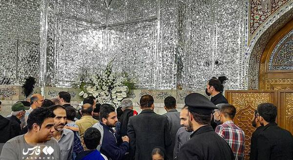 عکس قبر شهید رئیسی