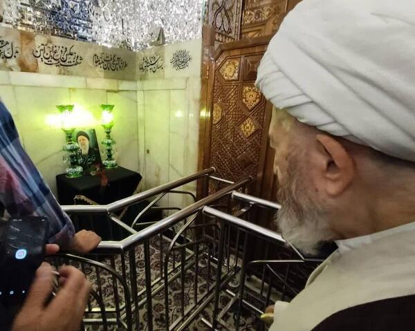 عکس قبر شهید رئیسی