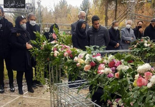 عکس قبر همایون شجریان