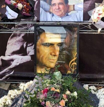 عکس قبر همایون شجریان