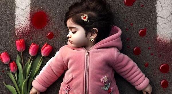 عکس قبر دختر کاپشن صورتی
