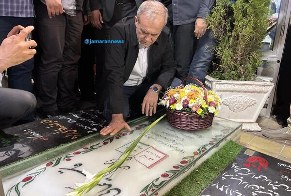 عکس از قبر سردار سلیمانی