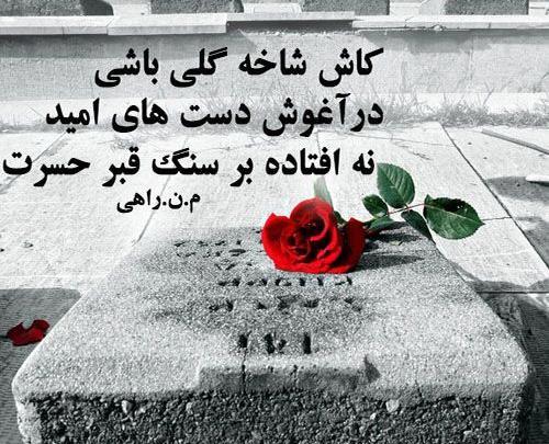 عکس فیک قبر رفیق