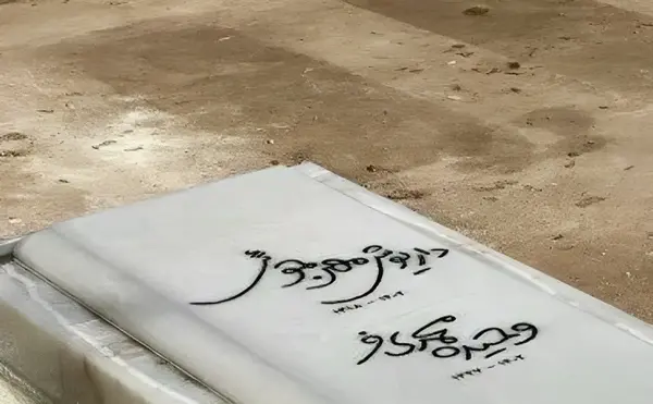 عکس قبر داریوش مهرجویی