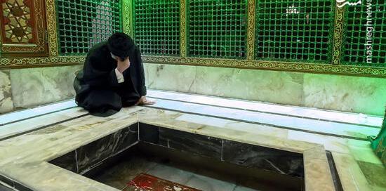 عکس قبر خالی رئیسی