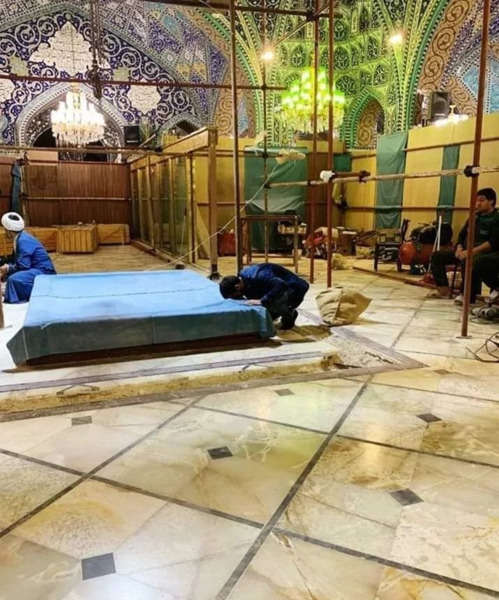 عکس قبر واقعی حضرت زینب