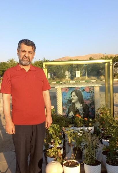 عکس جدید قبر مهسا امینی